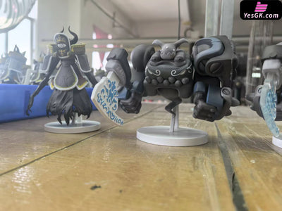 MapleStory Scale World #27 Thanatos & Gate Keeper GK Statue Blue Snail Studio [In Stock] MapleStory