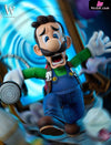 Mario Luigi with LED Statue - Wake Studio [In-Stock] Full Payment Super Mario