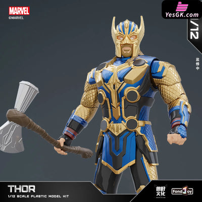 Marvel 1/12 Speed Build Series Iron Man Hulk Spider-Man Thanos Captain America Thor (Licensed) Action Figure - Fondjoy