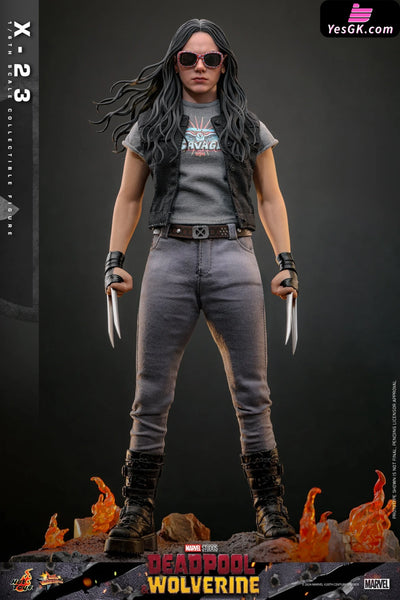 Marvel 1/6 MMS781 Deadpool & Wolverine X-23 (Licensed) Action Figure - Hottoys Studio [Pre-Order] MARVEL