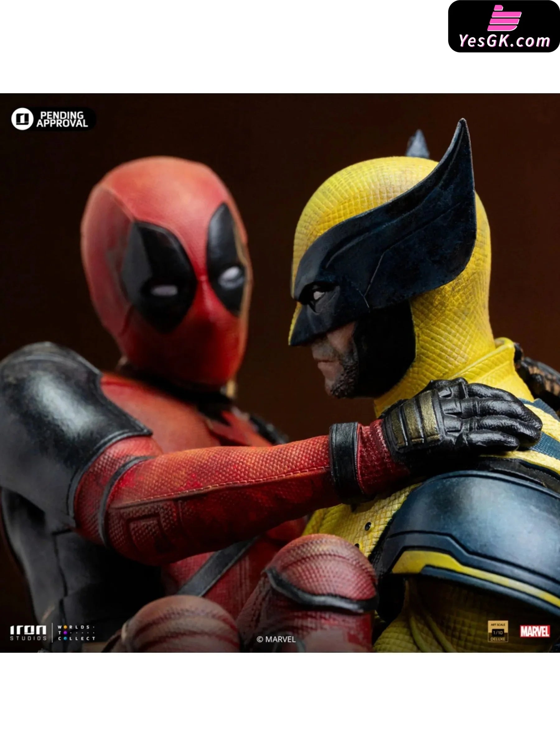 Marvel Deadpool And Wolverine Statue Marcas104724-10 (Licensed) - Iron Studio [Pre-Order] Marvel