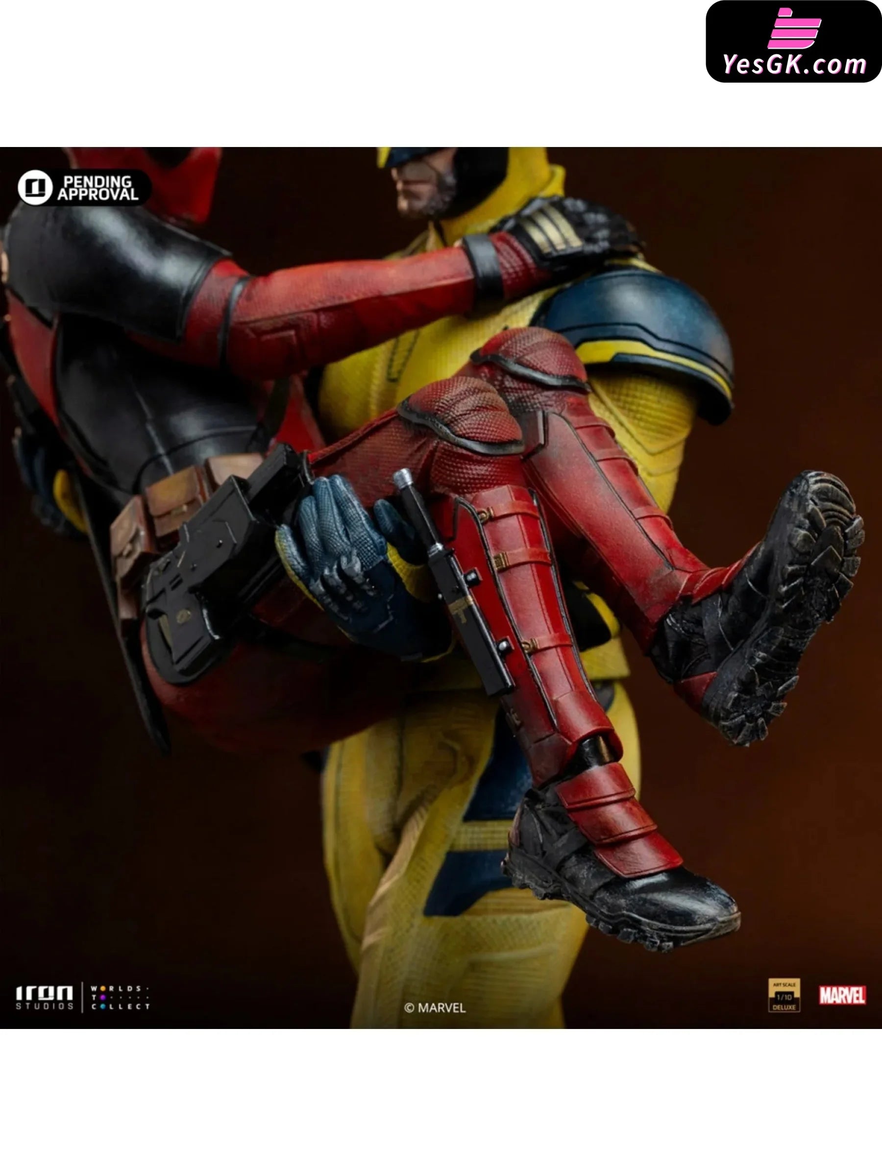 Marvel Deadpool And Wolverine Statue Marcas104724-10 (Licensed) - Iron Studio [Pre-Order] Marvel