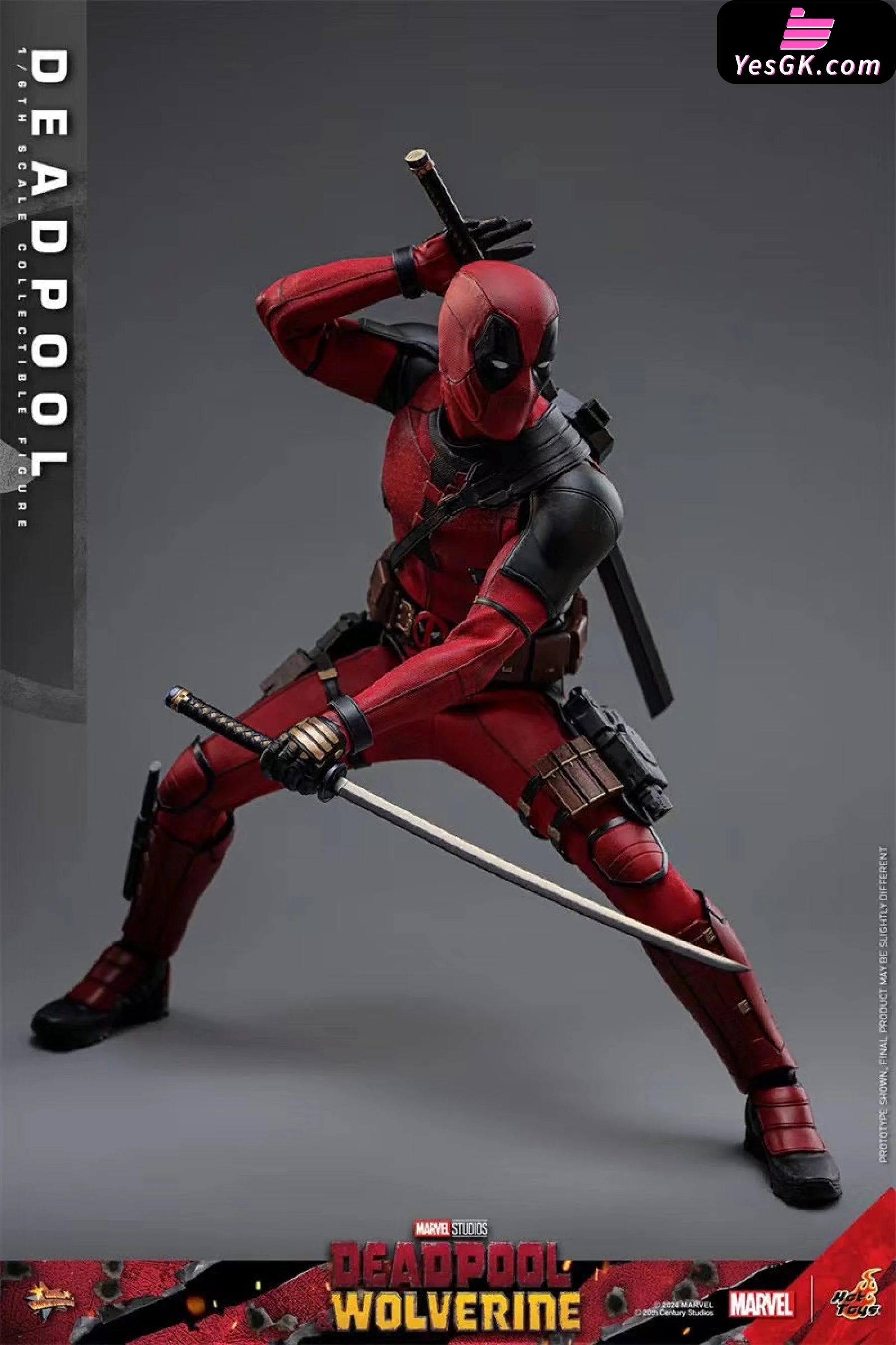 Marvel Deadpool & Wolverine Deadpool 16 MMS746 (Licensed