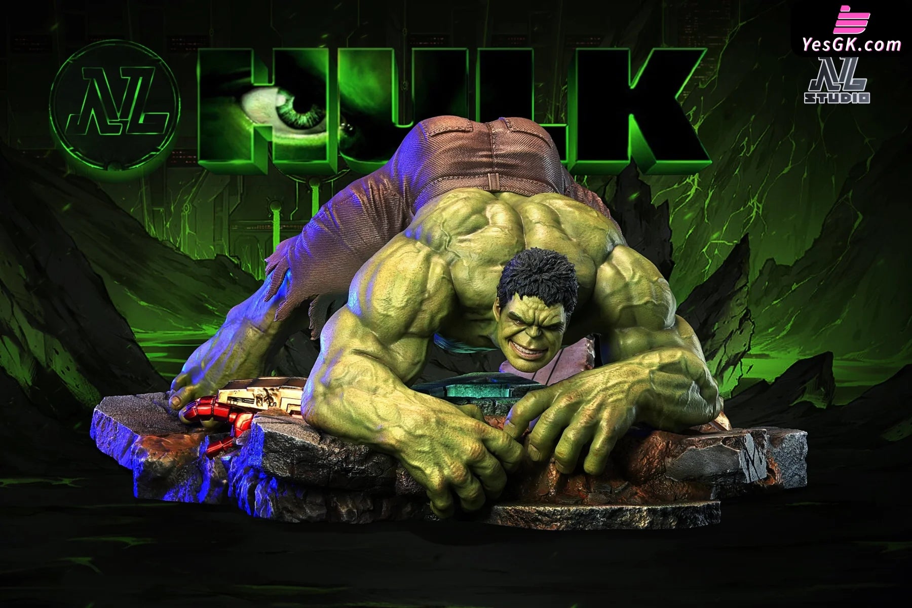 Marvel Hulk Resin Statue - Nl Studio [Pre-Order] Marvel