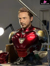 Marvel Iron Man Mk85 Bust Tony Stark Real Silicone Statue - Te-Land Studio [Pre-Order] Marvel