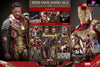 Marvel Iron Man3 Man Mark42 (2.0) Mms758D65 (Licensed) Statue - Hottoys Studio [Pre-Order] Marvel