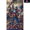 Marvel Jm003 Captain America Action Figure - Joy Man Toys Studio [Pre-Order]