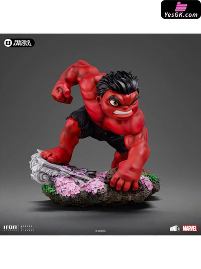 Marvel MiniCo Series Red Hulk MARCAS106624-MC (Licensed) Statue - Iron Studio [Pre-Order Closed] MARVEL