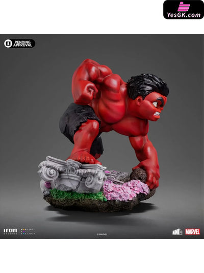 Marvel MiniCo Series Red Hulk MARCAS106624-MC (Licensed) Statue - Iron Studio [Pre-Order Closed] MARVEL
