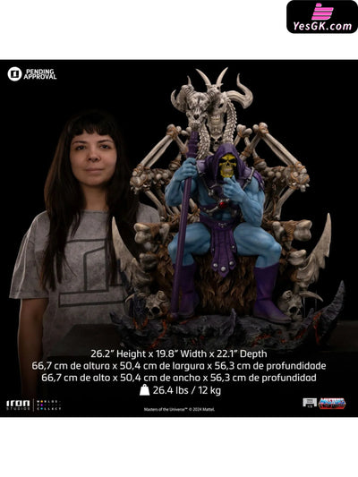 Masters of the Universe 1/3 Skeletor Statue (10th anniversary) HEMAN113324-14 (Licensed) - Iron Studio [Pre-Order