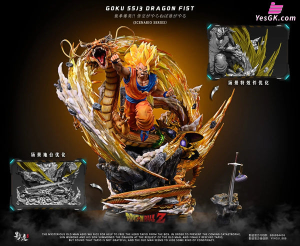 Max Scene Series 013 Dragon Fist Statue - Dim Studio [Pre-Order] Ball