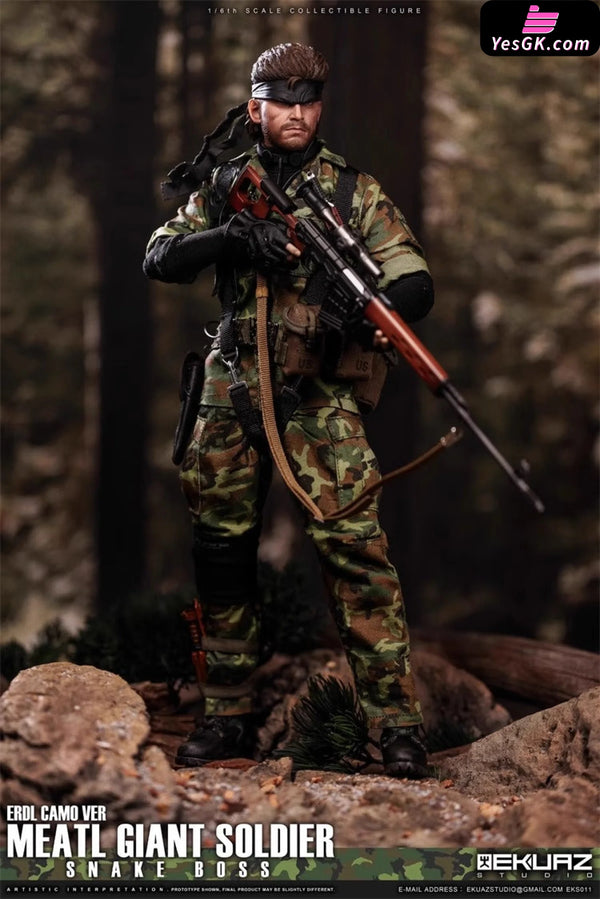 MEATL GIANT SOLDIER 1/6 SNAKE BOSS EKS010 EKS011 (Licensed) Action Figure - EKUAZ Studio [Pre-Order Closed] Others