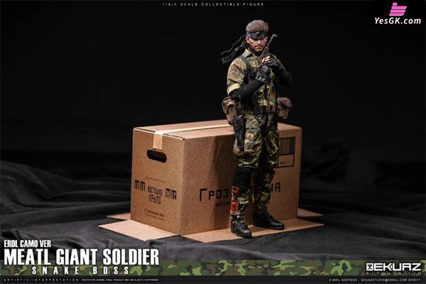 MEATL GIANT SOLDIER 1/6 SNAKE BOSS EKS010 EKS011 (Licensed) Action Figure - EKUAZ Studio [Pre-Order Closed] Others
