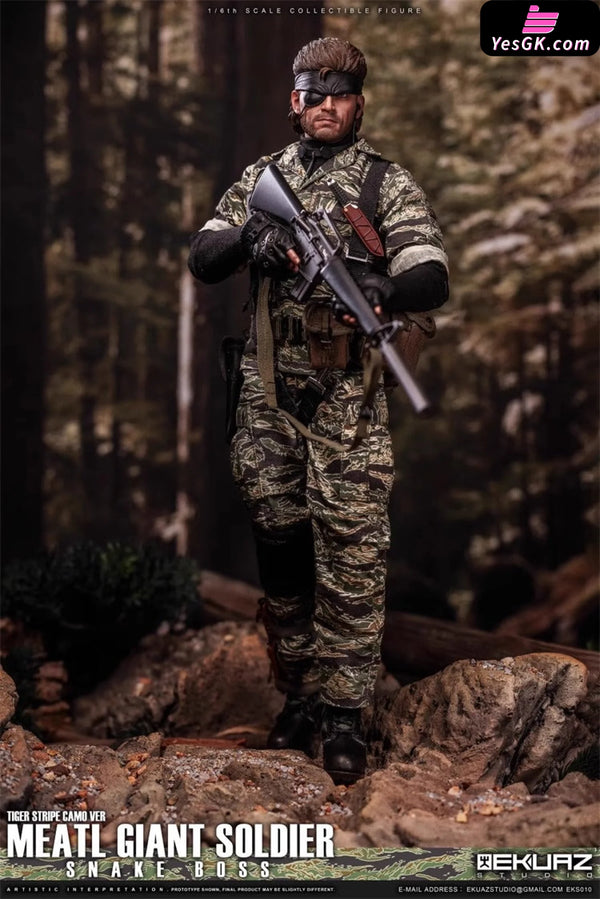 MEATL GIANT SOLDIER 1/6 SNAKE BOSS EKS010 EKS011 (Licensed) Action Figure - EKUAZ Studio [Pre-Order Closed] Others