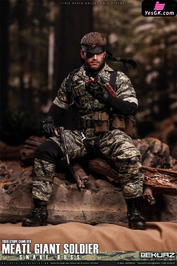 MEATL GIANT SOLDIER 1/6 SNAKE BOSS EKS010 EKS011 (Licensed) Action Figure - EKUAZ Studio [Pre-Order Closed] Others