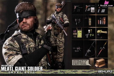 MEATL GIANT SOLDIER 1/6 SNAKE BOSS EKS010 EKS011 (Licensed) Action Figure - EKUAZ Studio [Pre-Order Closed] Deposit