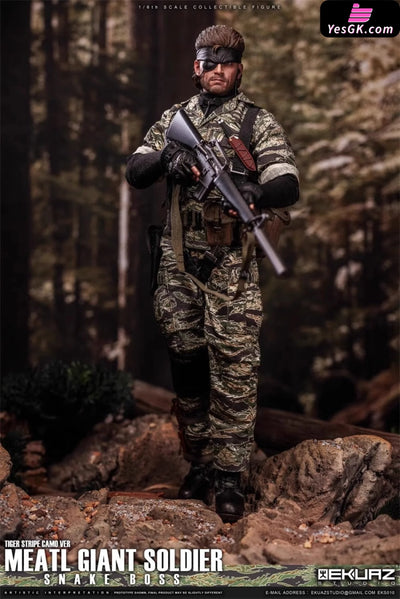 MEATL GIANT SOLDIER 1/6 SNAKE BOSS EKS010 EKS011 (Licensed) Action Figure - EKUAZ Studio [Pre-Order Closed] Others