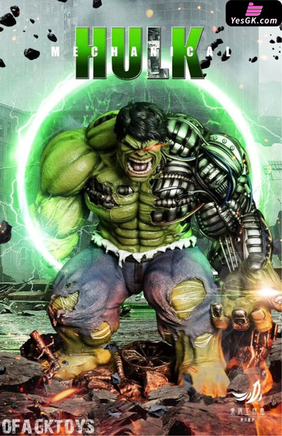 Mechanical Hulk GK Statue - Cheng Feng Studio [In-Stock] - Full Payment / Bust - MARVEL