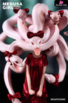 Medusa Girl: Green Viper & Crimson Viper Statue - WeArtDoing Studio