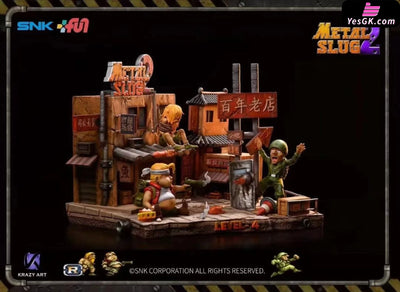 Metal Slug 2 Battle in Chinatown Statue - Krazy Art Studio [In-Stock] - Full Payment - Others