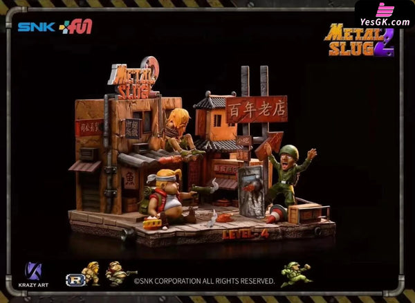 Metal Slug 2 Battle in Chinatown Statue - Krazy Art Studio [In-Stock] - Full Payment - Others