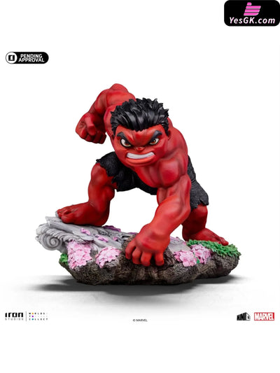 Marvel MiniCo Series Red Hulk MARCAS106624-MC (Licensed) Statue - Iron Studio [Pre-Order Closed] MARVEL
