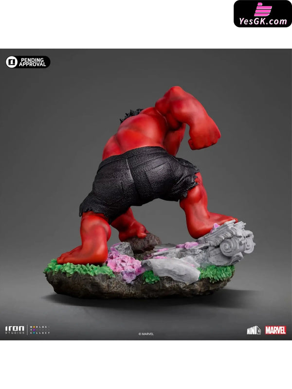 Marvel MiniCo Series Red Hulk MARCAS106624-MC (Licensed) Statue - Iron Studio [Pre-Order Closed] MARVEL