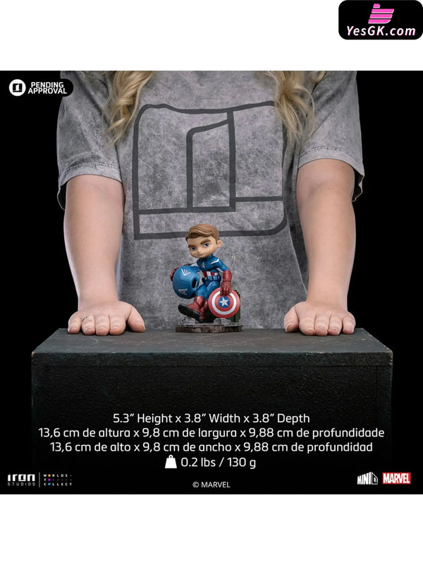 Marvel Minico Series Spider-Man & Splinter Apollo 11 Astronaut Captain America (Licensed) Statue -