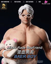 Mixed-Race Boyfriend Resin Statue - Bangye Design Studio [In-Stock] Full Payment / White Nsfw 18+