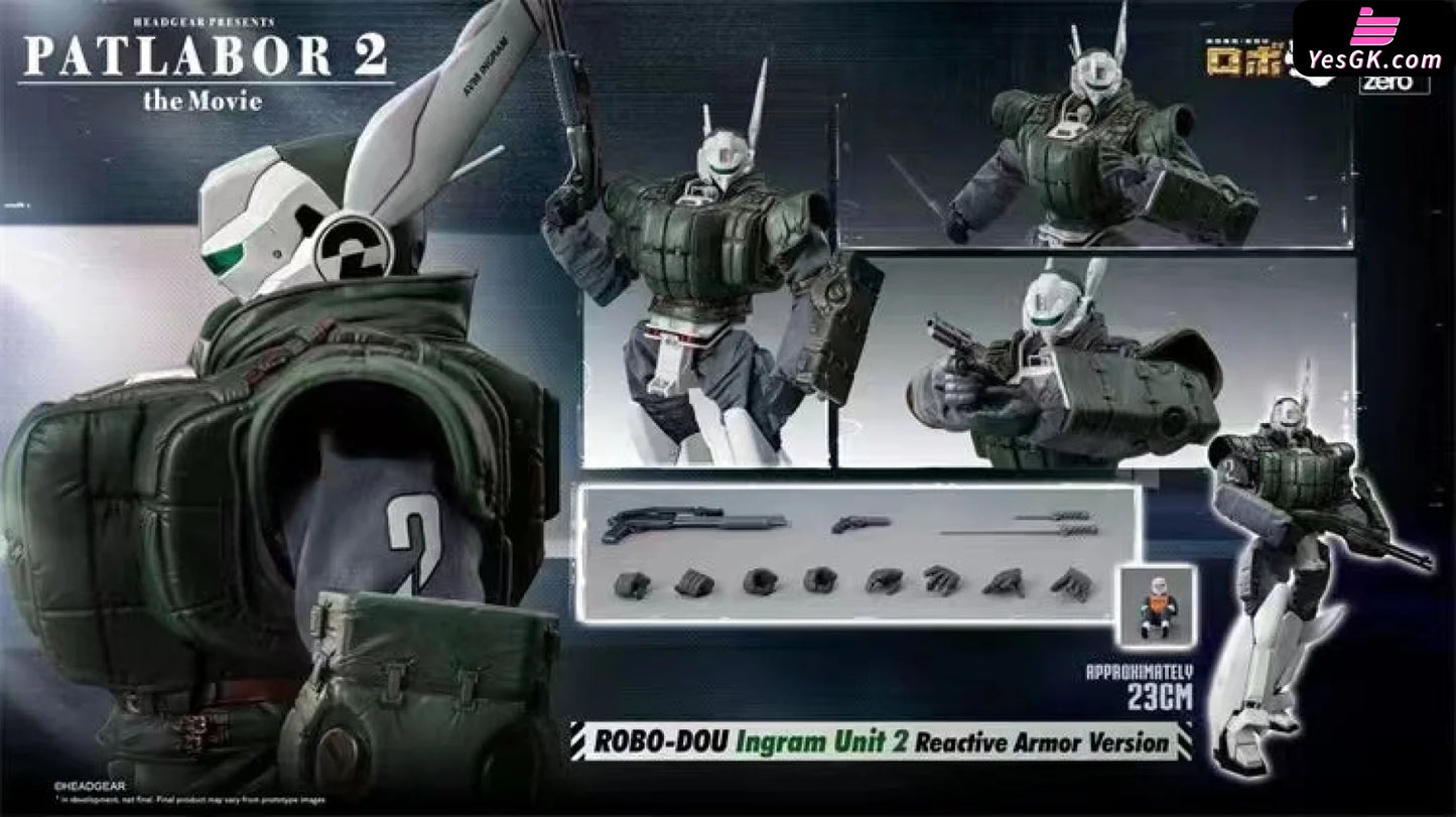 Mobile Police Patlabor The Movie Ⅱ Av-98 Ingram Reactive Armor Unit 1 3Z02110W0 2 3Z05050W0 3