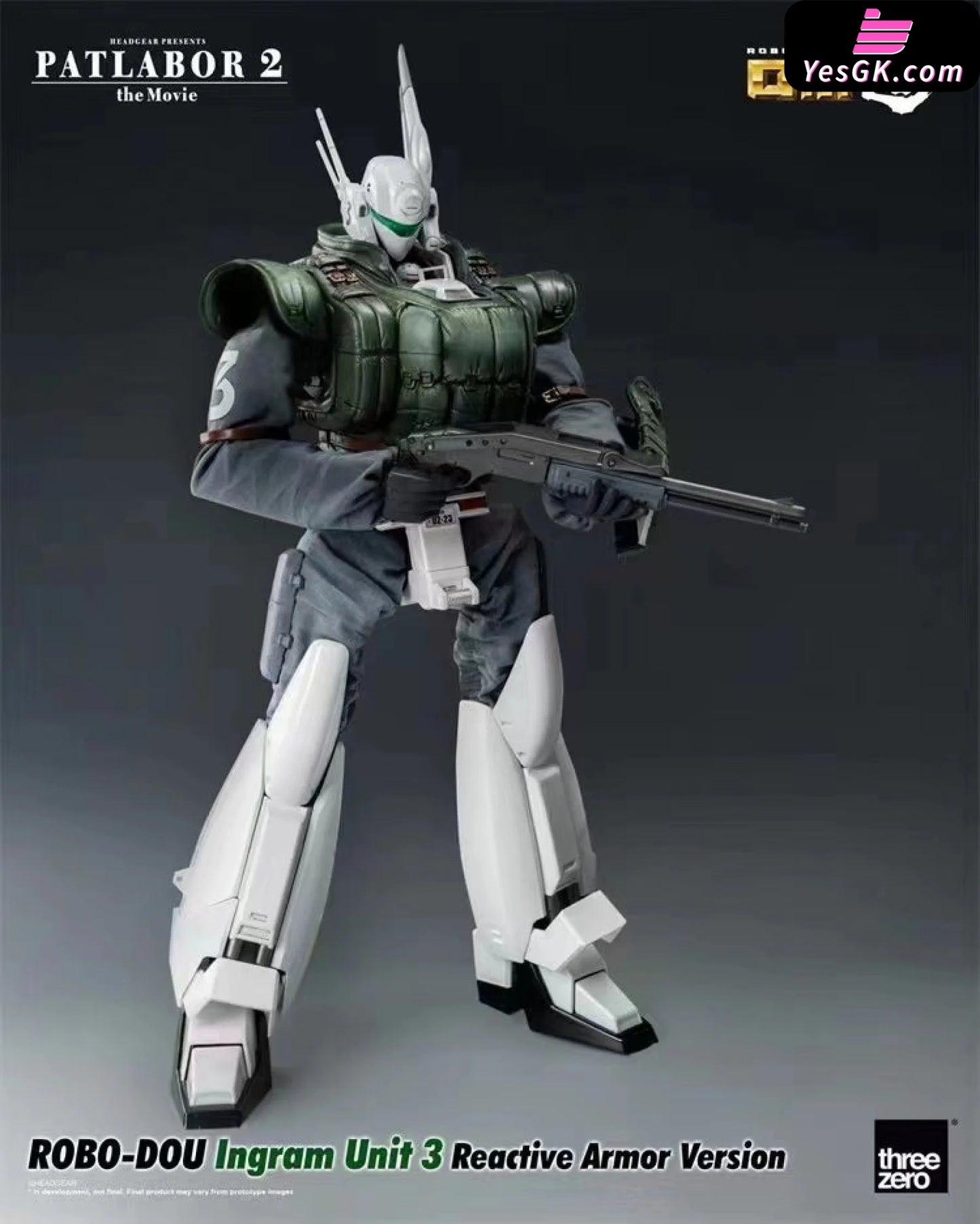 Mobile Police Patlabor The Movie Ⅱ Av-98 Ingram Reactive Armor Unit 1 3Z02110W0 2 3Z05050W0 3