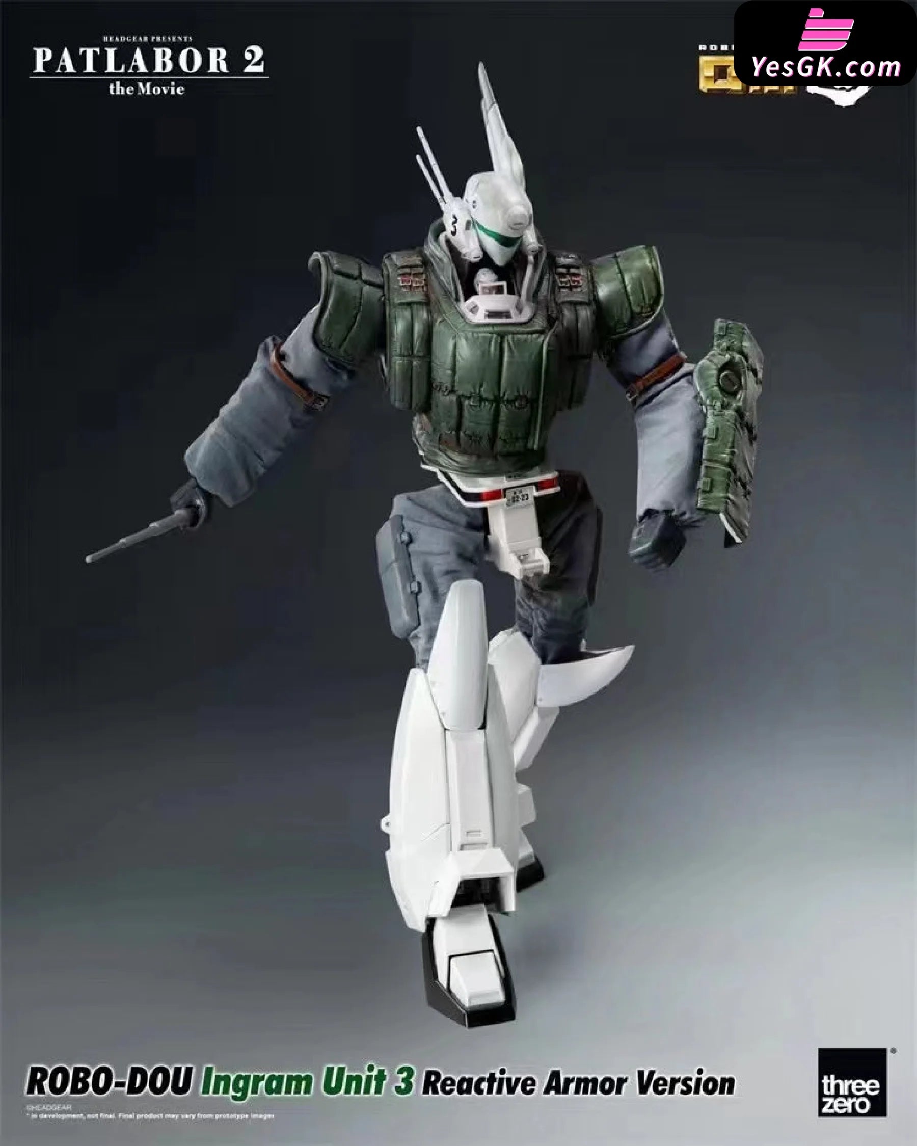 Mobile Police Patlabor The Movie Ⅱ Av-98 Ingram Reactive Armor Unit 1 3Z02110W0 2 3Z05050W0 3