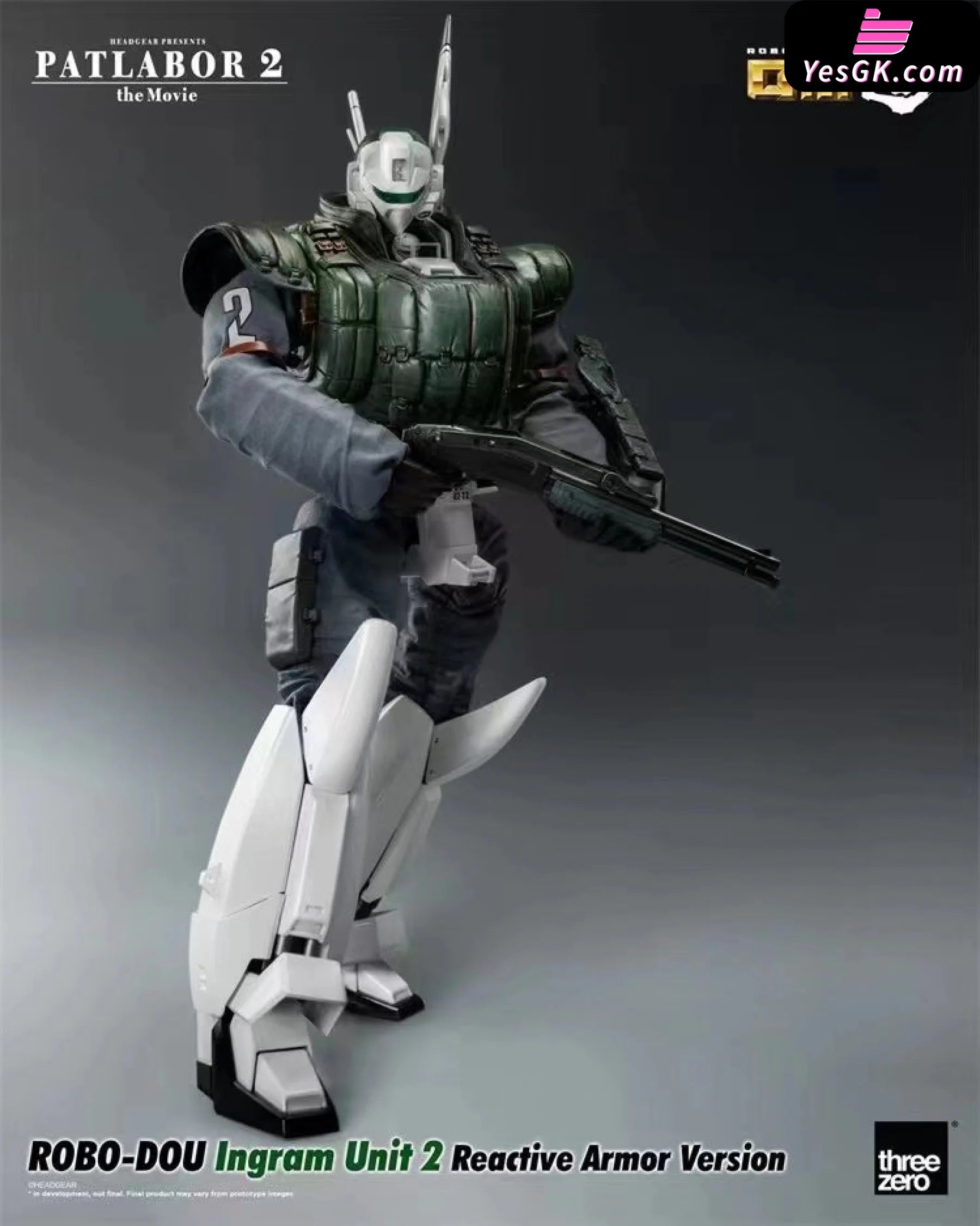 Mobile Police Patlabor The Movie Ⅱ Av-98 Ingram Reactive Armor Unit 1 3Z02110W0 2 3Z05050W0 3