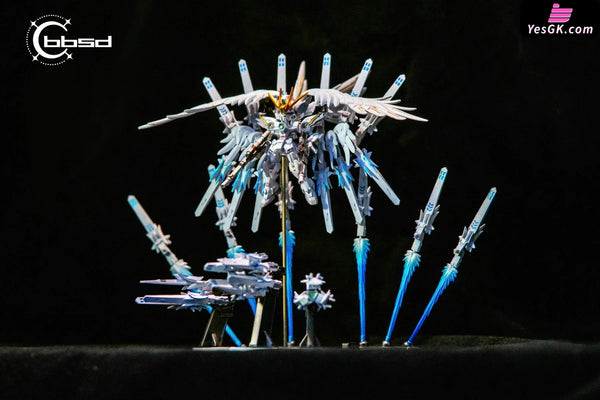 Mobile Report Gundam W FW Wing Gundam Snow White GK Statue - BBSD Studio [In-Stock] Gundam