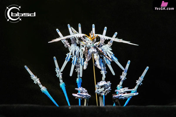 Mobile Report Gundam W FW Wing Gundam Snow White GK Statue - BBSD Studio [In-Stock] Gundam