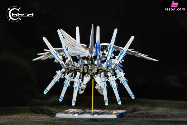Mobile Report Gundam W FW Wing Gundam Snow White GK Statue - BBSD Studio [In-Stock] Gundam