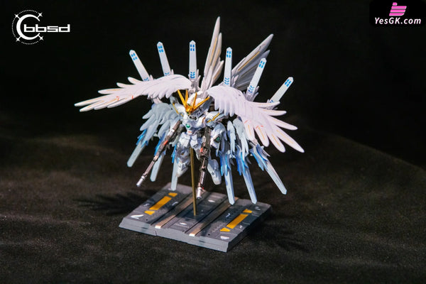 Mobile Report Gundam W FW Wing Gundam Snow White GK Statue - BBSD Studio [In-Stock] Gundam