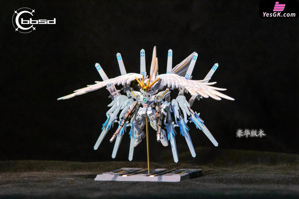 Mobile Report Gundam W FW Wing Gundam Snow White GK Statue - BBSD Studio [In-Stock] Full Payment / Deluxe Edition Gundam