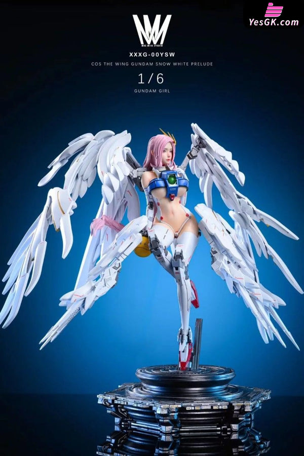 Mobile Suit Gundam EW Gundam Girl Angel Descending 1/6 GK Statue - Max Milk Studio [In-Stock] - Gundam