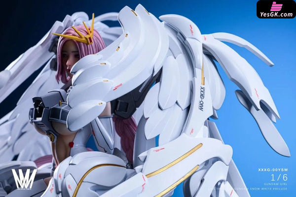 Mobile Suit Gundam EW Gundam Girl Angel Descending 1/6 GK Statue - Max Milk Studio [In-Stock] - Gundam