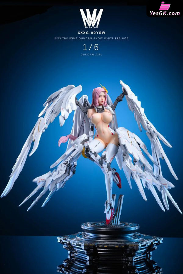 Mobile Suit Gundam EW Gundam Girl Angel Descending 1/6 GK Statue - Max Milk Studio [In-Stock] - Gundam