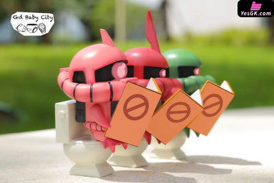 Mobile Suit Gundam Gd Baby City Series Zaku Statue - Mecha Era Studio [Pre-Order]