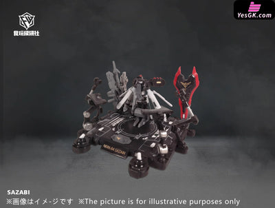 Mobile Suit Gundam Metalstructure Sazabi Resin Statue - Fw Candy Toys Studio [Pre-Order] Gundam
