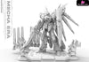 Mobile Suit Gundam Space Warrior Form 093 And Heavy Armor 093-2 Statue - Mecha Era Studio