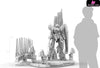 Mobile Suit Gundam Space Warrior Form 093 And Heavy Armor 093-2 Statue - Mecha Era Studio