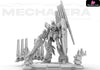 Mobile Suit Gundam Space Warrior Form 093 And Heavy Armor 093-2 Statue - Mecha Era Studio