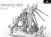 Mobile Suit Gundam Space Warrior Form 093 And Heavy Armor 093-2 Statue - Mecha Era Studio