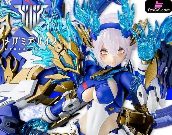 Model Kit KP681 Megami Device AUV Susano Blue Flame (Licensed) Statue - Kotobukiya Studio [Pre-Order] Original Design