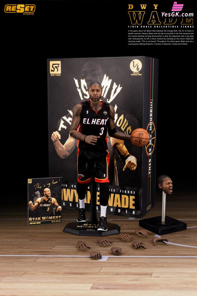 Moments Series Miami Heat Dwyane Wade Figure - ReSet Studio [Pre-Order] Sports Stars