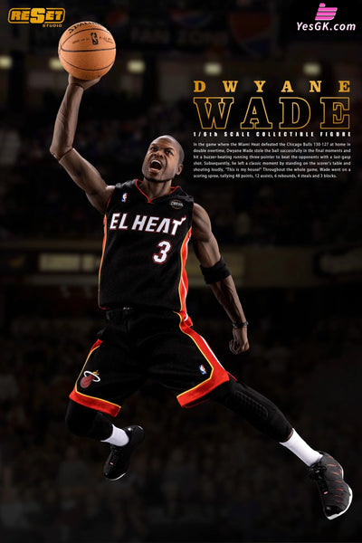 Moments Series Miami Heat Dwyane Wade Figure - ReSet Studio [Pre-Order] Sports Stars